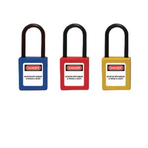 Sofamel 761 C/COM-38-DK Nylon Shank Composite Security Padlock (38 A)