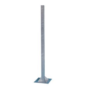 Lalizas - Pole for Mounting Lifebuoy Ring Container with Door