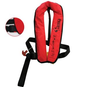 Lalizas - Sigma Inflatable Auto Lifejacket For Adult 170N, ISO - Red