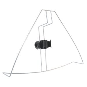 Lalizas - Stainless Steel Horseshoe Bracket with Base for Lifebuoy Light
