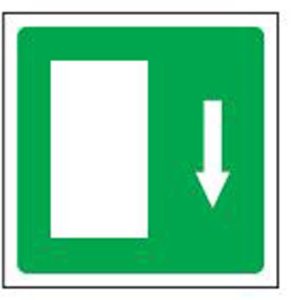 Safe Safety Sign - Door Down