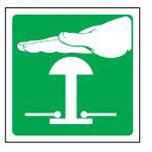 Safe Safety Sign - Emergency Stop