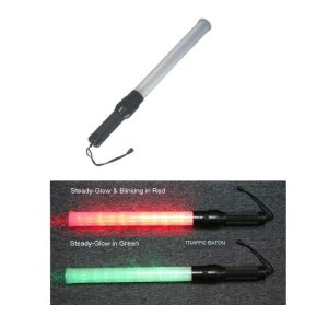 CH 1085 Traffic Control Baton Green or Red