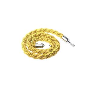 CH 330G Gold Twisted Stanchion Rope For Connecting Two Queue Poles