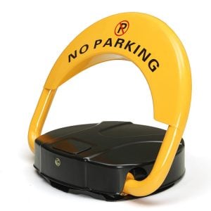Battery Powered Parking Lock for Protecting Parking Space