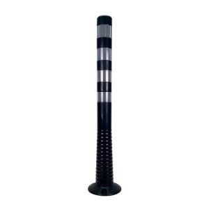 Flexible Delineator Warning Post 100CM, Black