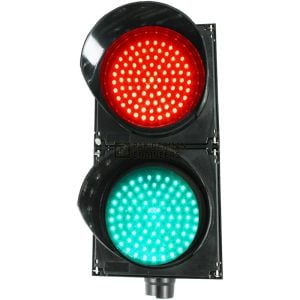Red & Green LED Traffic Signal Light