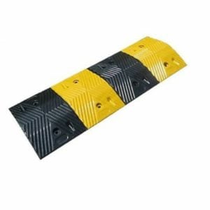 Rubber Speed Hump Safety - 1 meter, Size:1000 x 350 x 50 mm (MOQ -2 Pcs)