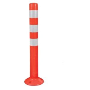 Flexible Delineator Warning Post 75CM, Orange