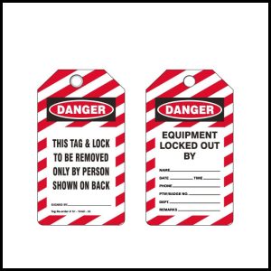Generic - PVC Danger Tag - S1-TAGD-02(Minimum Order of 50 Pcs)