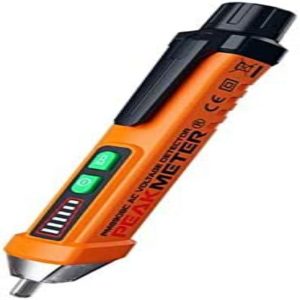 Peak Meter - Non-Contact Voltage Detector Pen, 0 to 50 Degree - PM8908C