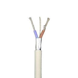 Firecel 1.5 Sqmm 2Core+E, White Fire Alarm Cable, Solid Conductor, SR104