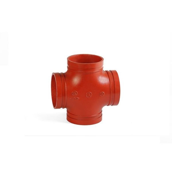 Shield - Ductile Iron Grooved Cross Tee 4inch - SDG-13