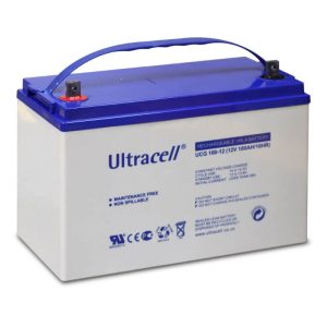 Ultracell - 12V 100ah Rechargable VRLA Battery - UCG100-12