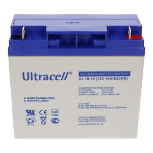 Ultracell - 12V 18ah Rechargeable Battery - UL18-12