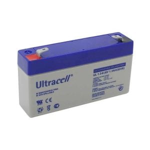 Ultracell - 6V 1.3AH Rechargable Battery - UL1.3-6