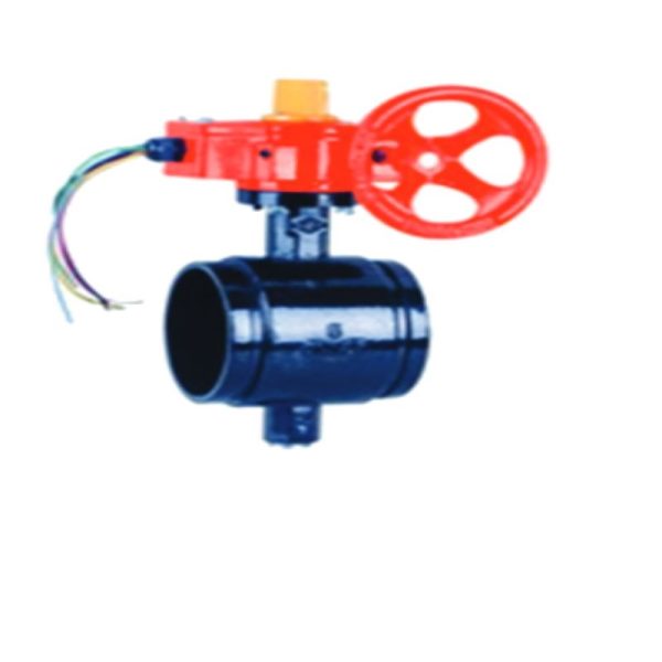 Butterfly Valve Grooved Resilient with Tamper Switch