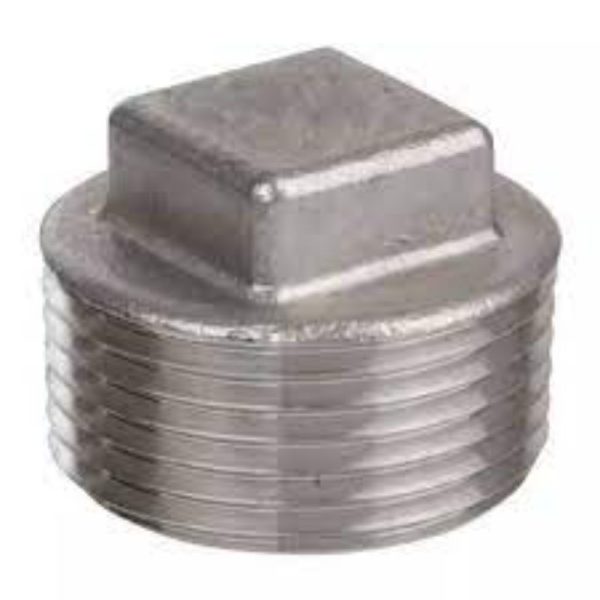 Galvanized Malleable Iron Square Head Plug