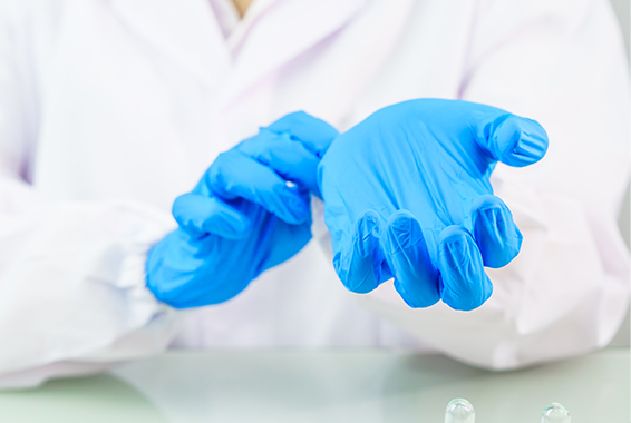 disposable gloves