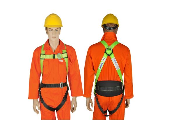 Ameriza Vertex Combo Full Body Harness + Twin Webbing Lanyard With Energy Shock Absorber