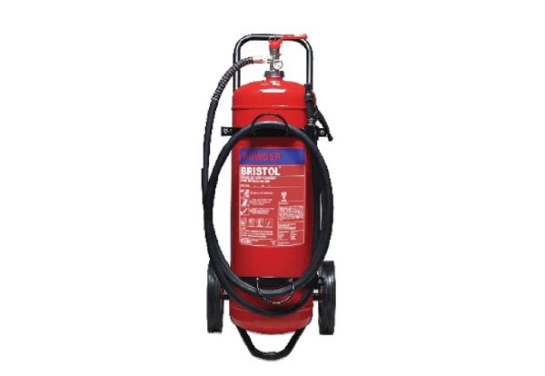Bristol BFE25P 25Kg Dry Powder Trolley Extinguisher (BSI-Kitemark)