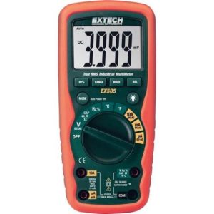 Extech - 11 Function Heavy Duty True RMS Industrial Multimeter - EX505