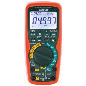 Extech - 12 Function Wireless True RMS Industrial MultiMeter/Datalogger - EX540