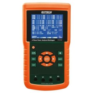 Extech - 1200A 3-Phase Power Analyzer/Datalogger - PQ3450