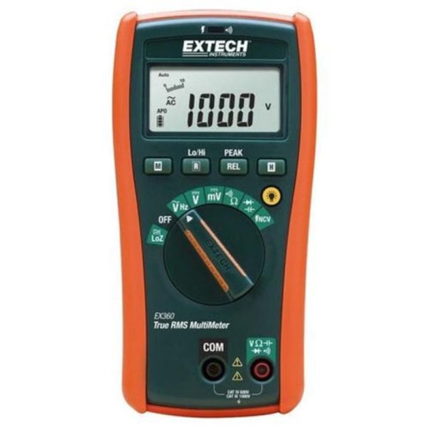 Extech - 8 Function True RMS Multimeter - EX360