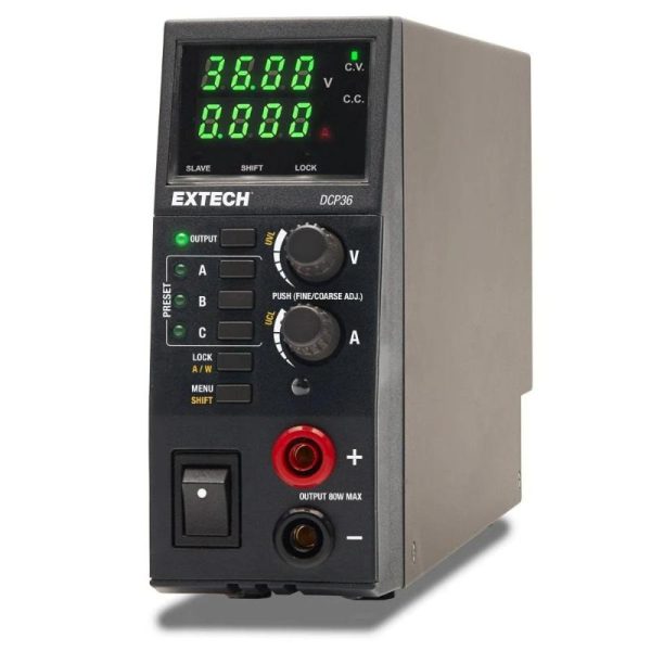 Extech - 80W Switching Mode DC Power Supply - DCP36