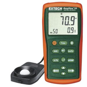 Extech - Easy View Light Meter with Memory - EA33