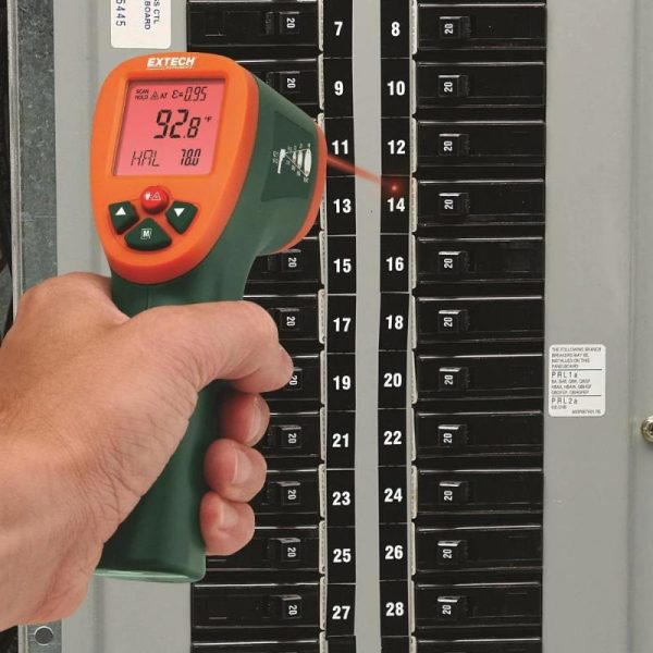 Extech - IR Thermometer with Color Alert - IR270