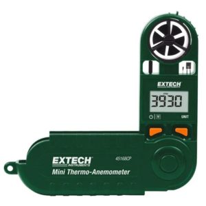 Extech - Mini Thermo Anemometer with Built-in Compass - 45168CP