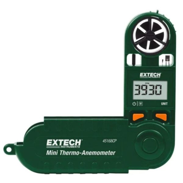 Extech - Mini Thermo Anemometer with Built-in Compass - 45168CP