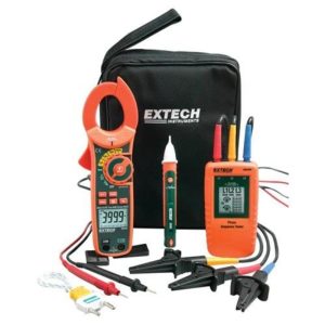 Extech - Phase Rotation/Clamp Meter Test Kit - MA640-K