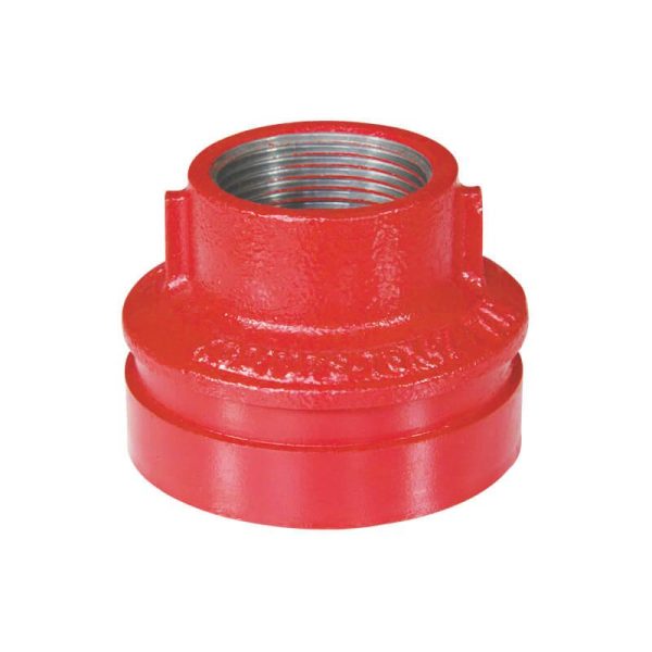 National - Grooved Concentric Reducer Female Thread, 2-1/2in x 2in (MOQ of 10 Pcs)