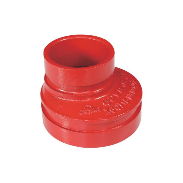 National - Grooved Eccentric Reducer, 2.5in x 1.25in - N-ST145TF (MOQ of 10 Pcs)