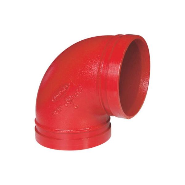 National - Grooved Elbow 90°, 10inch - N-F100