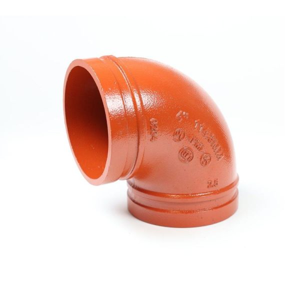 National - Grooved Elbow 90 Degree, 8in - N-F100