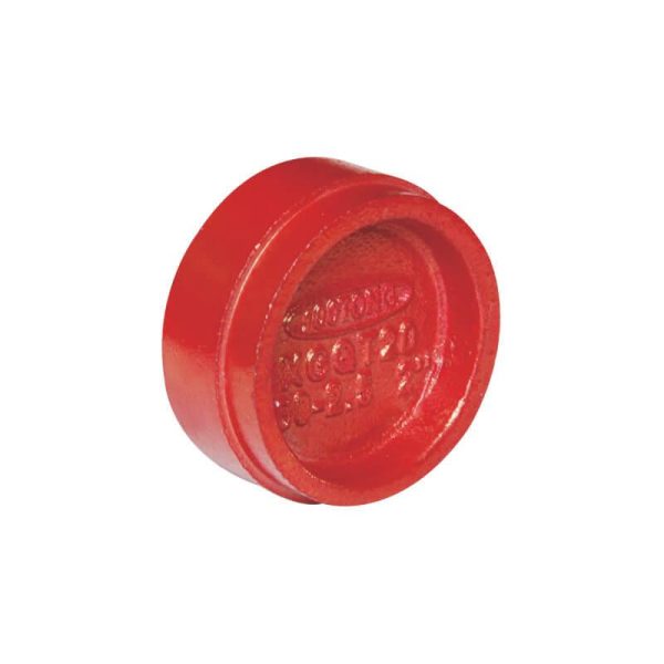 National - Grooved End Cap, 3in - N-F155 (MOQ of 10 Pcs)