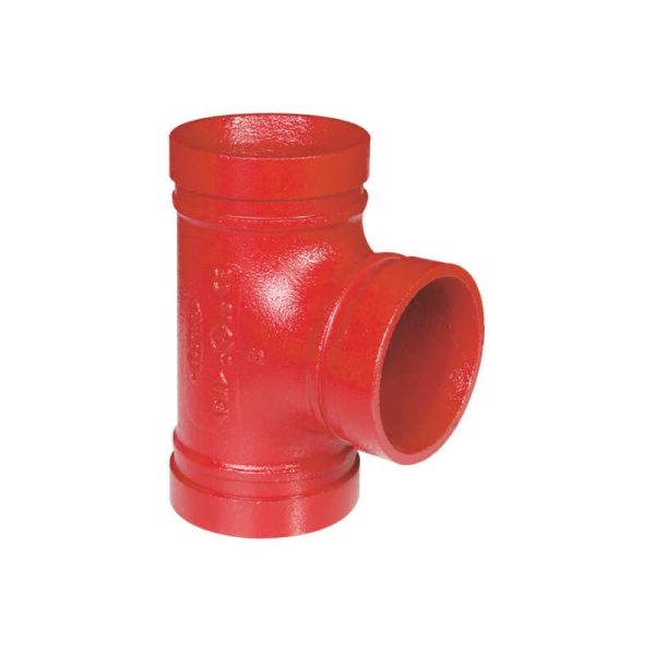 National - Grooved Equal Tee, 2inch - N-F107 (MOQ of 6 Pcs)