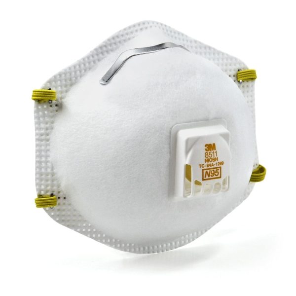 3M - N95 Respirator Mask without Face Seal - 8511-3M