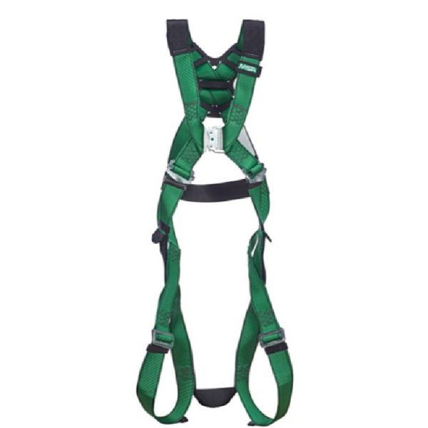 MSA - V-Form Standard Harness with Back D-Ring, Qwik-Fit Leg StrapsQuick Connect Chest Buckle - 10207680