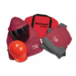 Honeywell Salisbury Arc Flash Clothing Kit-SK40RGM Red-Grey, 40 Cal Size: Medium