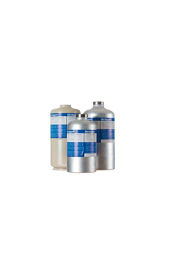 Drager 6812106 Calibration Gas Chlorine Cl2 10 ppm in  N2 58 Liter/34.5 bar