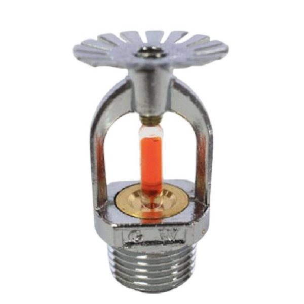 KSFCO - Pendent Fire Sprinkler Quick Response Chrome Finish, K Factor 5.6 NPT 1/2'' 68 Deg, UL Listed - KS802