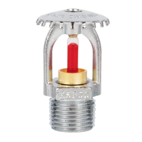 KSFCO - Upright Sprinkler Quick Response Chrome Finish 68 Deg, K Factor 5.6 NPT 1/2'' UL Listed - KS804