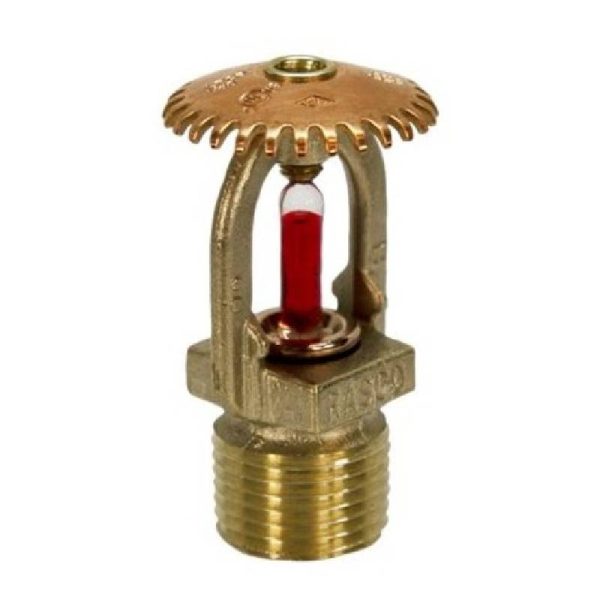 KSFCO - Upright Sprinkler Standard Response Brass Finish 79 Deg K Factor 5.6 NPT 1/2'', UL Listed - KS803