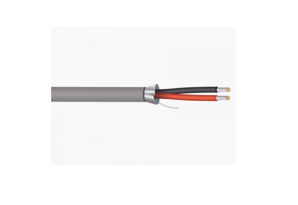 Paige 455300FE, 2 Core 18 AWG Stranded Bare Copper, Overall Shielded, Roll of 305 MTR