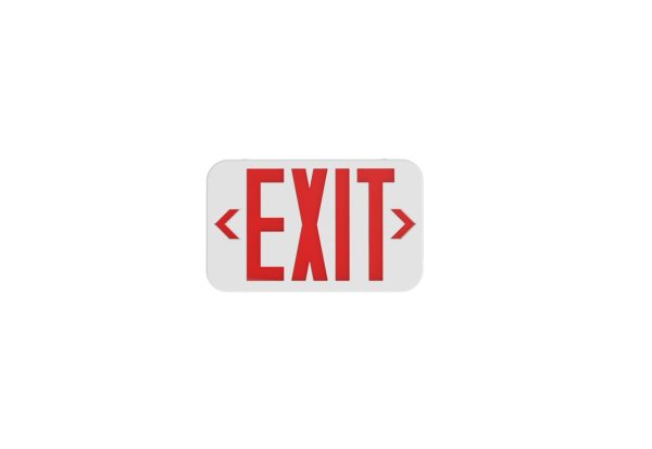 FRONTIER FRN-B5108U-R(RED) SELF CONTAINED CEILING / WALL MOUNTED EXIT LIGHT (MOQ-2PCS)